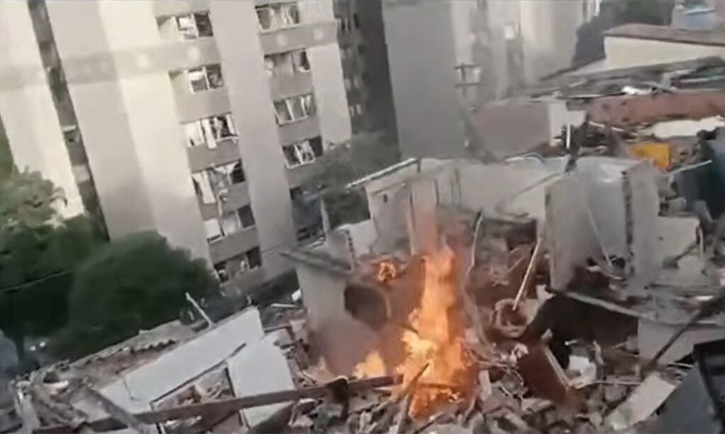 explosão . Famílias atingidas por explosão receberão auxílio inicial de R$ 2 mil