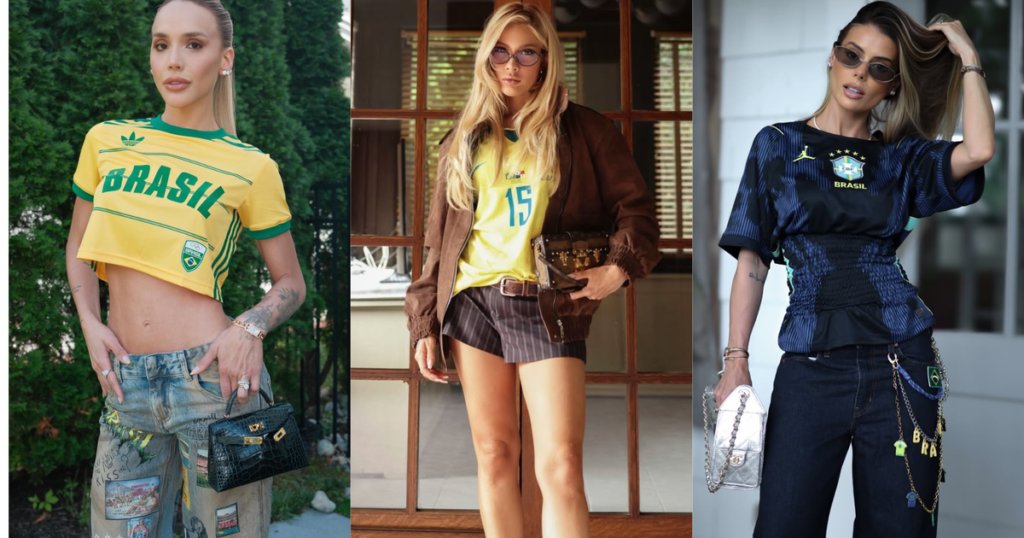 Looks da esposas dos jogadores para o segundo da Sele&ccedil;&atilde;o Foto: Reprodu&ccedil;&atilde;o/Instagram