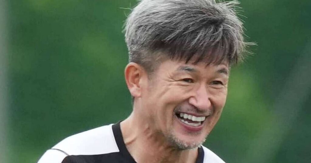 Kazu Miura defendeu o Santos nos anos 1980 &ndash;
