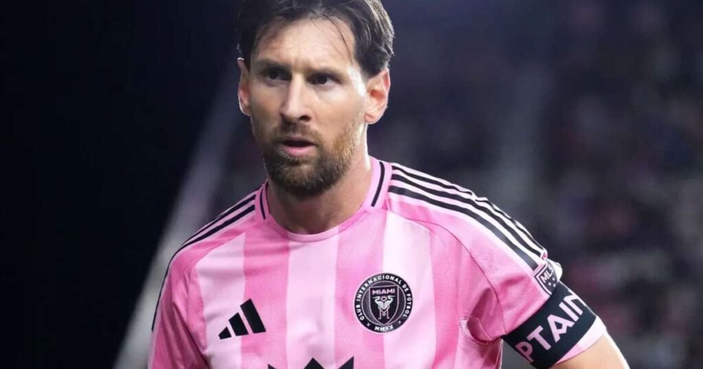 Messi em campo pelo Inter Miami ( Divulga&ccedil;&atilde;o/ Inter Miami) / G&aacute;vea News