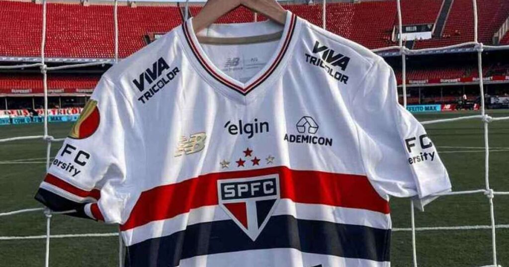 Nova camisa do São Paulo vaza online e surpreende torcedores com design inédito