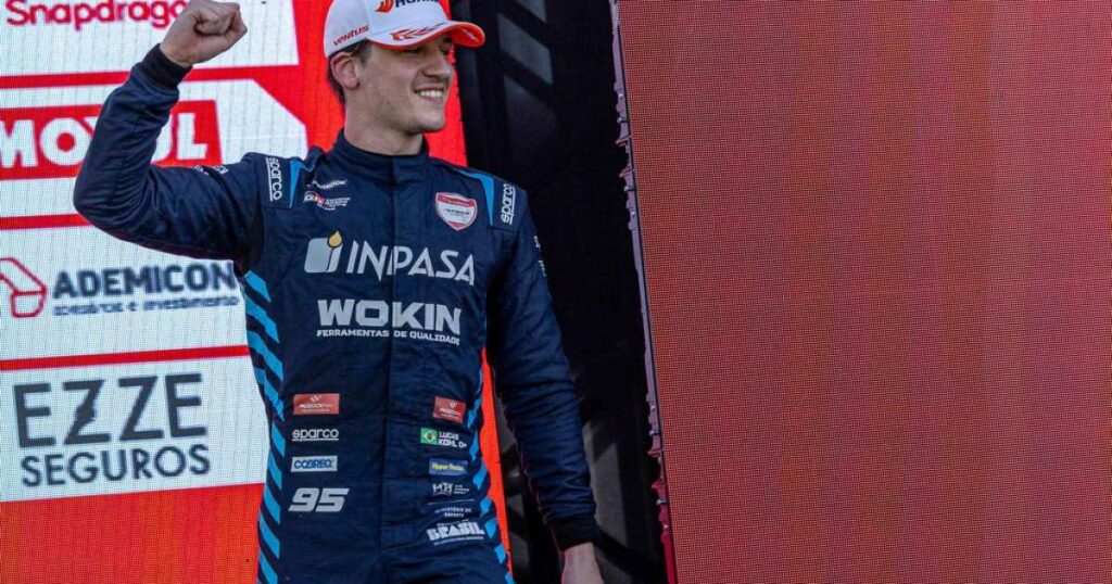 Lucas Kohl celebra pódio inédito na Stock Car em corrida emocionante em sua cidade natal