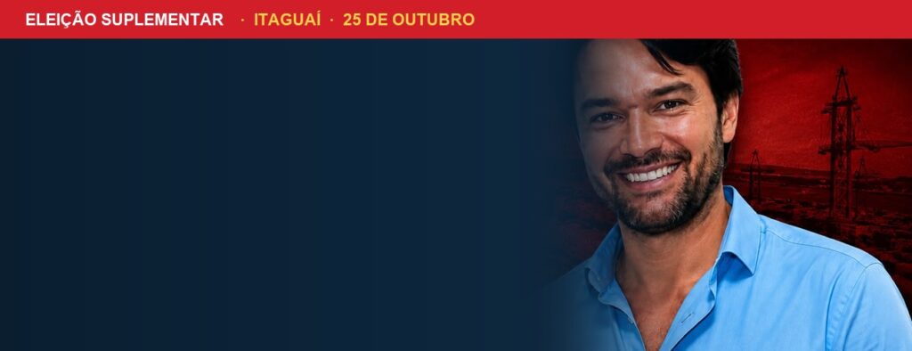 Luciano Mota, candidato do PT a prefeito de Itaguai na eleicao suplementar