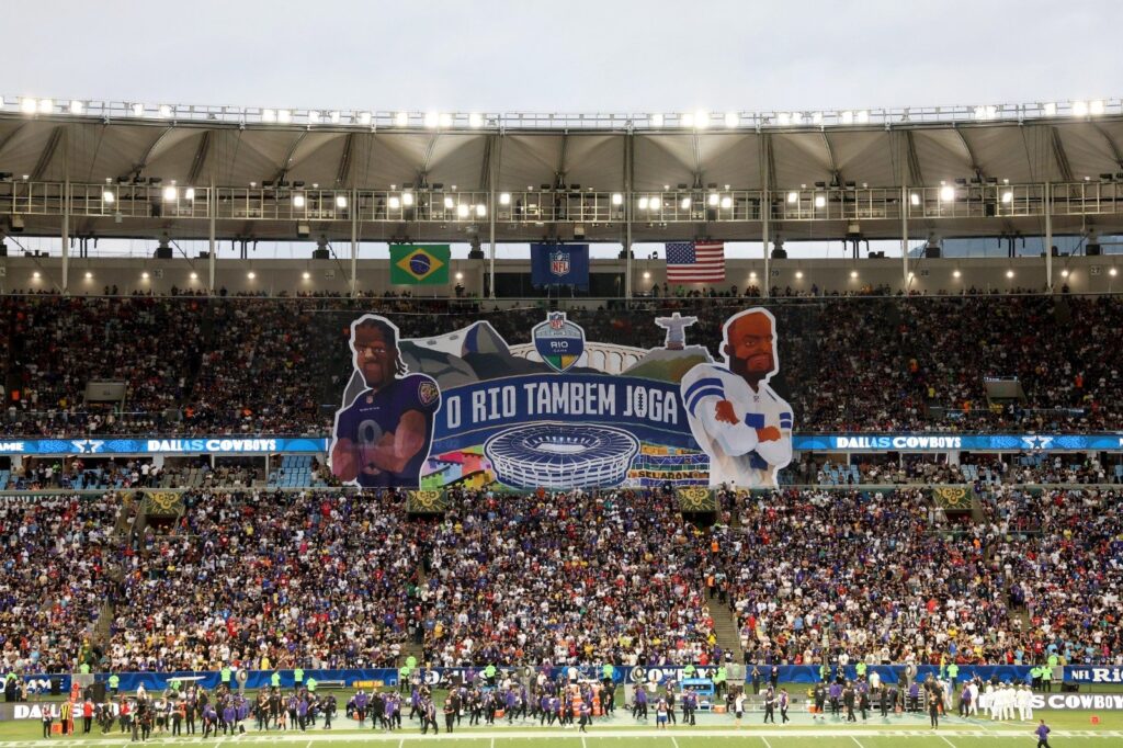 Jogo da NFL no Maracanã movimentou R$ 462,7 milhões na economia do Rio, diz estudo