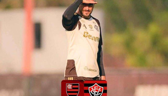 Flamengo recebe o Vitória no Maracanã em busca de recuperação no Brasileirão