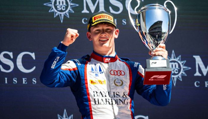 Freddie Slater conquista vitória crucial no GP da Hungria e assume liderança da Fórmula 3