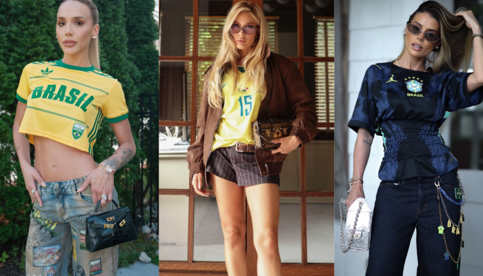 Looks da esposas dos jogadores para o segundo da Sele&ccedil;&atilde;o Foto: Reprodu&ccedil;&atilde;o/Instagram