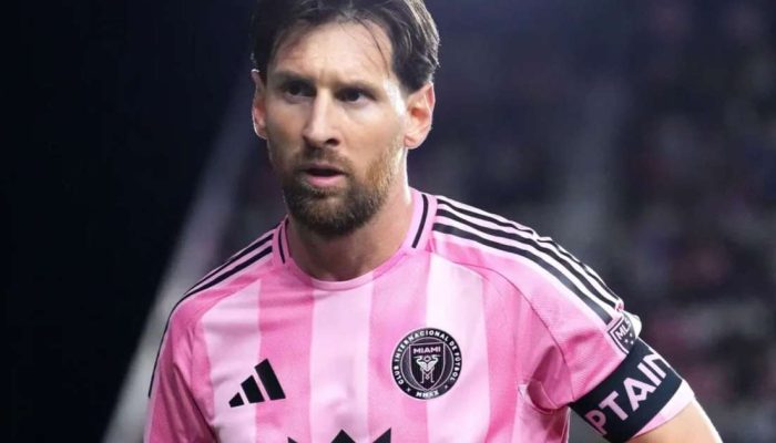 Messi em campo pelo Inter Miami ( Divulga&ccedil;&atilde;o/ Inter Miami) / G&aacute;vea News