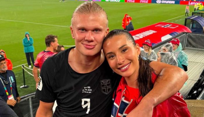 Isabel Haugseng Johansen tem relacionamento com Haaland desde 2022. Foto: Reprodu&ccedil;&atilde;o/ Redes Sociais