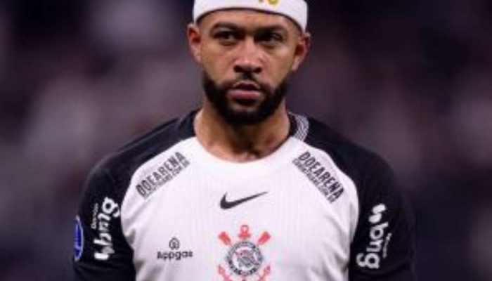 Memphis Depay em atua&ccedil;&atilde;o pelo Corinthians ( Rodrigo Coca/Ag.SCCP) / G&aacute;vea News