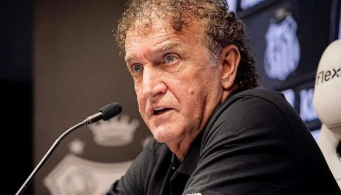 Cuca no Santos ( Reprodu&ccedil;&atilde;o) / G&aacute;vea News