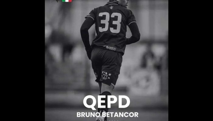Futebol uruguaio chora a perda de Bruno Betancor, atacante de 22 anos